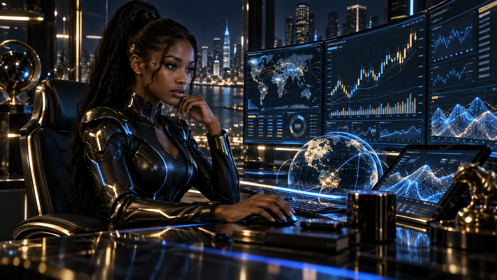 The Synthetic System — synthetic market automation visual.